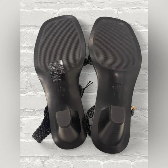 H&M Braided Sandals with Heel - Picture 8 of 8